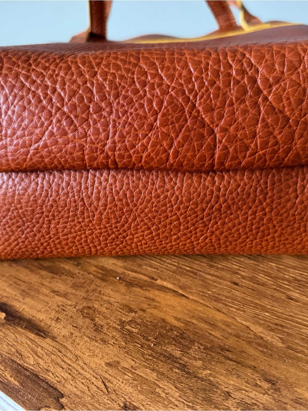 Portland Leather Sienna Montana Leather Tote BNNU - Picture 6 of 6